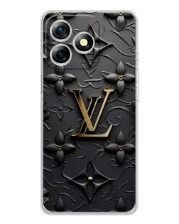 Чехол для Ulefone Note 18 Pro с картинкой «Кожаная текстура LV»