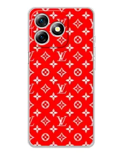 Чехол для Ulefone Note 18 Pro с картинкой «Яркий паттерн LV»