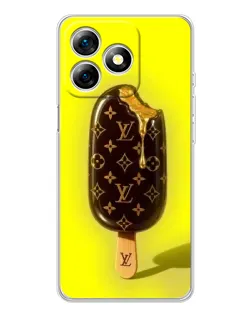 Чехол для Ulefone Note 18 Pro с картинкой «Мороженое от LV»