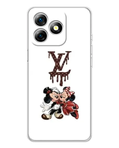 Чехол для Ulefone Note 18 Pro с картинкой «LV и Микки Маус» Чехол для Ulefone Note 18 Pro с картинкой «LV и Микки Маус»