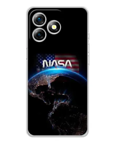 Чехол для Ulefone Note 18 Pro с картинкой «Земля из космоса NASA» Чехол для Ulefone Note 18 Pro с картинкой «Земля из космоса NASA»