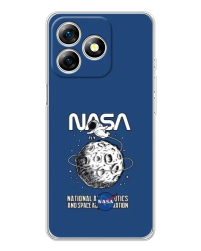 Чехол для Ulefone Note 18 Pro с картинкой «NASA — лунная миссия» Чехол для Ulefone Note 18 Pro с картинкой «NASA — лунная миссия»