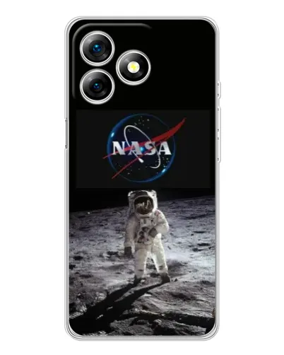 Чехол для Ulefone Note 18 Pro с картинкой «Астронавт на Луне» Чехол для Ulefone Note 18 Pro с картинкой «Астронавт на Луне»