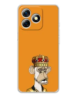 Чехол для Ulefone Note 18 Pro с картинкой «Золотая обезьяна Bored Ape» Чехол для Ulefone Note 18 Pro с картинкой «Золотая обезьяна Bored Ape»