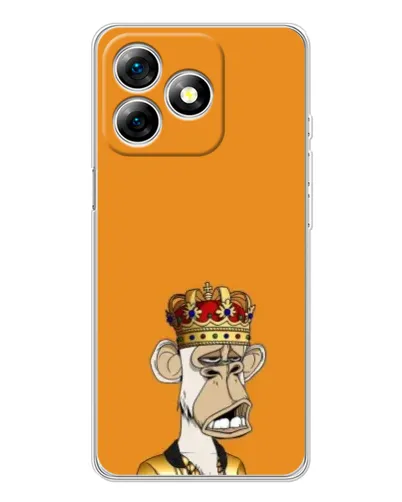 Чехол для Ulefone Note 18 Pro с картинкой «Золотая обезьяна Bored Ape» Чехол для Ulefone Note 18 Pro с картинкой «Золотая обезьяна Bored Ape»