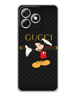 Чехол для Ulefone Note 18 Pro с картинкой «Микки Маус Gucci»