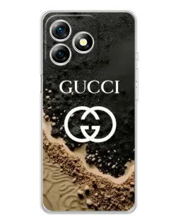 Чехол для Ulefone Note 18 Pro с картинкой «Gucci — песчаные дюны»