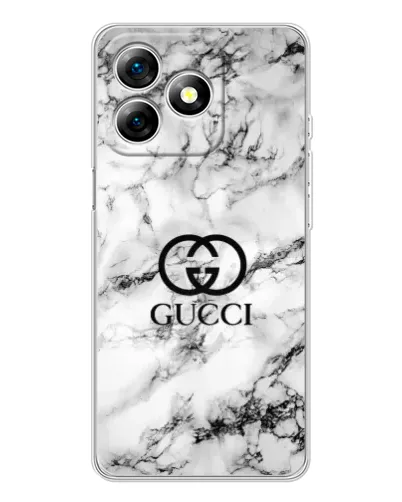 Чехол для Ulefone Note 18 Pro с картинкой «Gucci — мраморный шик»