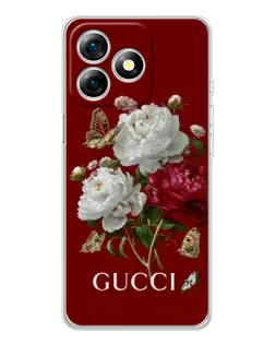 Чехол для Ulefone Note 18 Pro с картинкой «Gucci —  сад»
