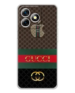 Чехол для Ulefone Note 18 Pro с картинкой «Gucci — брендированный десерт»