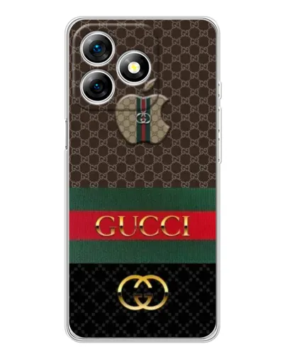 Чехол для Ulefone Note 18 Pro с картинкой «Gucci — брендированный десерт»