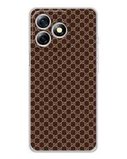 Чохол для Ulefone Note 18 Pro з картинкою «Gucci — шоколадна сітка»
