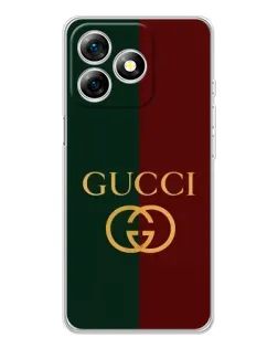 Чохол для Ulefone Note 18 Pro з картинкою «Gucci — темно-зелений градієнт»
