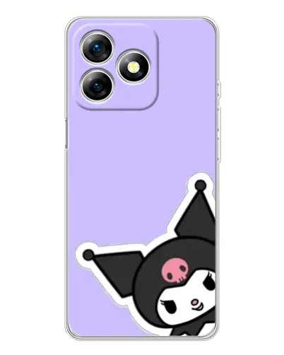 Чехол для Ulefone Note 18 Pro с картинкой «Забавная Kuromi» Чехол для Ulefone Note 18 Pro с картинкой «Забавная Kuromi»