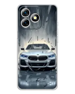 Чехол для Ulefone Note 18 Pro с картинкой «BMW в свете фар»