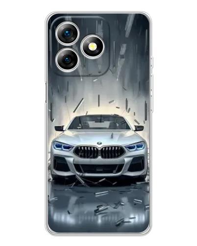 Чехол для Ulefone Note 18 Pro с картинкой «BMW в свете фар»