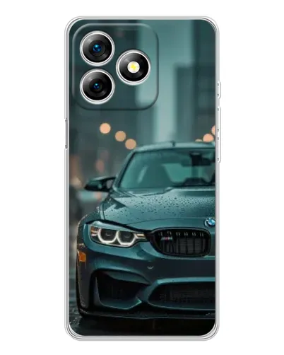 Чехол для Ulefone Note 18 Pro с картинкой «BMW в огнях города»