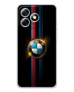Чехол для Ulefone Note 18 Pro с картинкой «BMW M-Power неон»