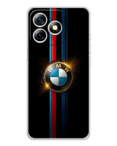 Чехол для Ulefone Note 18 Pro с картинкой «BMW M-Power неон»