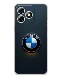 Чехол для Ulefone Note 18 Pro с картинкой «Логотип BMW — минимализм»