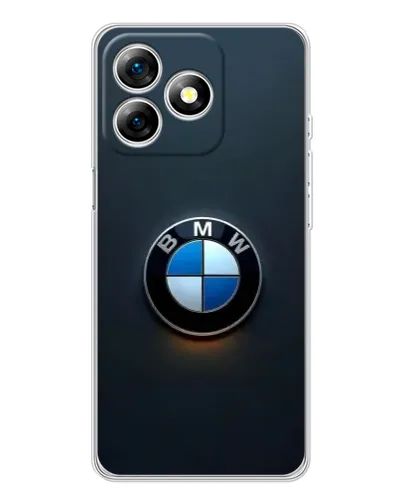 Чехол для Ulefone Note 18 Pro с картинкой «Логотип BMW — минимализм»