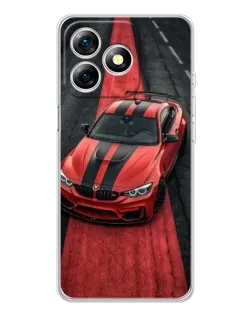 Чехол для Ulefone Note 18 Pro с картинкой «BMW на красной дорожке»