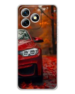 Чехол для Ulefone Note 18 Pro с картинкой «Осенняя BMW M4»