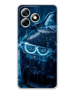 Чохол для Ulefone Note 18 Pro з картинкою «BMW під дощем»