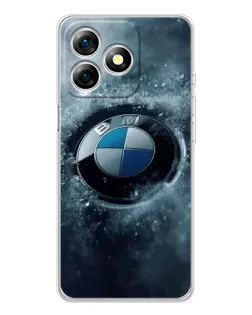 Чохол для Ulefone Note 18 Pro з картинкою «Логотип BMW — лід»