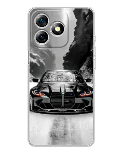 Чохол для Ulefone Note 18 Pro з картинкою «BMW — акварельний дрифт»