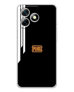 Чехол для Ulefone Note 18 Pro с картинкой «PUBG — вертикальные линии»