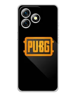 Чехол для Ulefone Note 18 Pro с картинкой «PUBG — рамка лого»