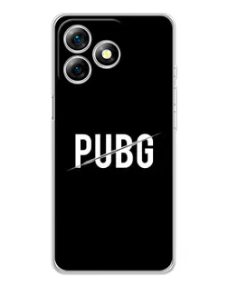 Чехол для Ulefone Note 18 Pro с картинкой «PUBG — белый логотип»
