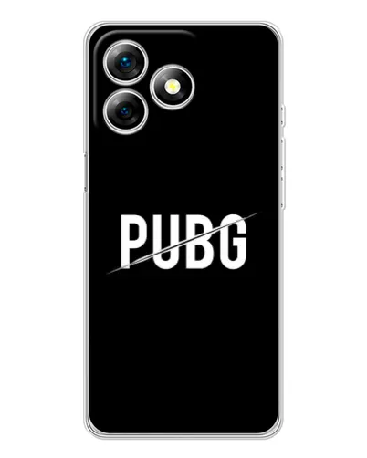 Чехол для Ulefone Note 18 Pro с картинкой «PUBG — белый логотип» Чехол для Ulefone Note 18 Pro с картинкой «PUBG — белый логотип»