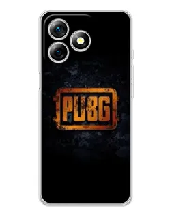 Чехол для Ulefone Note 18 Pro с картинкой «PUBG — золотой логотип»