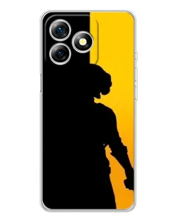 Чехол для Ulefone Note 18 Pro с картинкой «Тень воина PUBG»