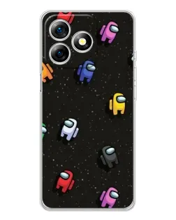 Чохол для Ulefone Note 18 Pro з картинкою «Космічний патерн Among Us» Чохол для Ulefone Note 18 Pro з картинкою «Космічний патерн Among Us»