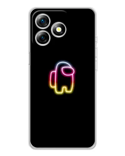 Чехол для Ulefone Note 18 Pro с картинкой «Among Us градиент»