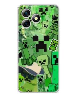 Чохол для Ulefone Note 18 Pro з картинкою «Кріпери Minecraft» Чохол для Ulefone Note 18 Pro з картинкою «Кріпери Minecraft»