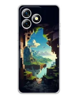 Чохол для Ulefone Note 18 Pro з картинкою «Вид з печери»