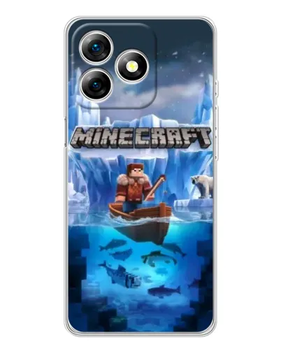 Чохол для Ulefone Note 18 Pro з картинкою «Minecraft льодянийсвіт» Чохол для Ulefone Note 18 Pro з картинкою «Minecraft льодянийсвіт»