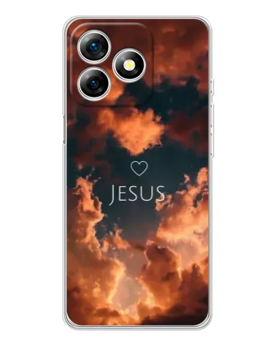 Чехол для Ulefone Note 18 Pro с картинкой «Сияние Имени Jesus»