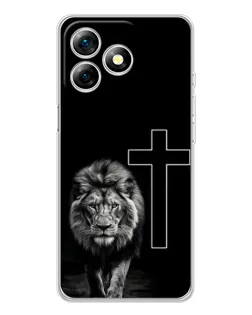 Чехол для Ulefone Note 18 Pro с картинкой «Лев и Крест» Чехол для Ulefone Note 18 Pro с картинкой «Лев и Крест»