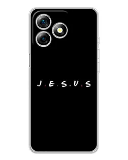 Чехол для Ulefone Note 18 Pro с картинкой «Точки веры J.E.S.U.S.»