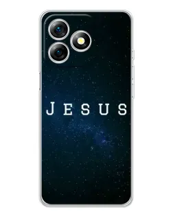 Чехол для Ulefone Note 18 Pro с картинкой «Звездное небо Jesus»