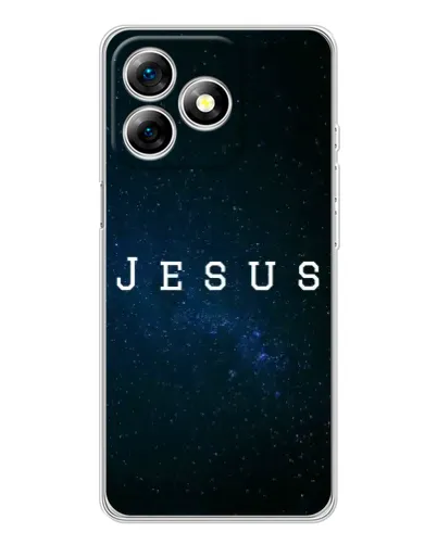 Чехол для Ulefone Note 18 Pro с картинкой «Звездное небо Jesus»