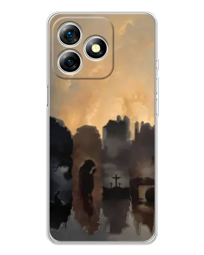 Чехол для Ulefone Note 18 Pro с картинкой «Дорога к вере»