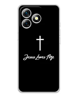 Чехол для Ulefone Note 18 Pro с картинкой «Иисус любит тебя»