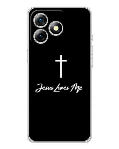 Чехол для Ulefone Note 18 Pro с картинкой «Иисус любит тебя»