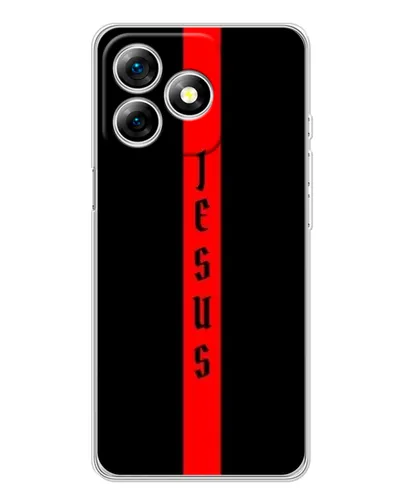Чехол для Ulefone Note 18 Pro с картинкой «Красная линия веры»